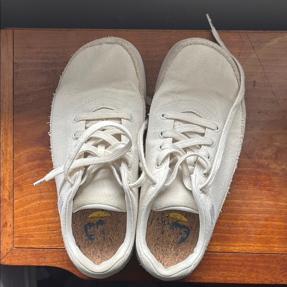 EUC lems chillum canvas lace up tennis shoe